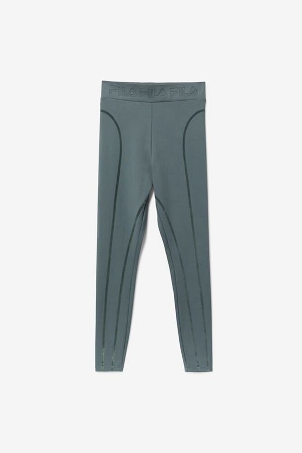 Fila Juhi Jersey Women's Leggings - Dimgray,NZ 893-87430